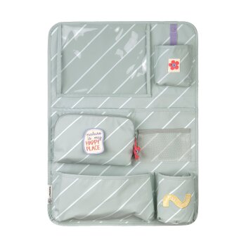 Lässig - Auto Organizer Kinder - Happy Trails, Blume