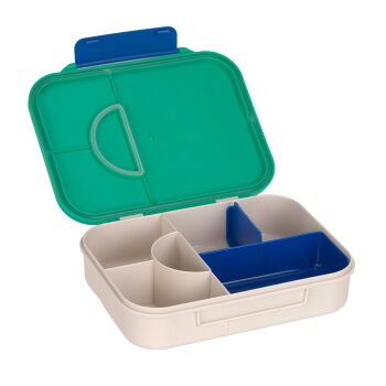Lässig - Brotdose Kinder - Bento Lunchbox, Happy...