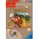 Ravensburger - Puzzle aus Holz - 22 Teile - ab 4 Jahre - Disney Der König der Löwen - Simbas Königreich