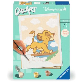 Ravensburger - CreArt Adults Trend Disney Baby - Simba