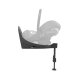 Cybex - Platinum e-PRIAM 5 Comfort Kinderwagen Set 3 in 1 inkl. Cybex Cloud T (Matt black Cozy beige)