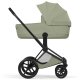 Cybex - Platinum e-PRIAM 5 Style Kinderwagen Set 3 in 1 inkl. Cybex Cloud T (Sage green)