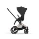 Cybex - Platinum e-PRIAM 5 Style Kinderwagen Set 3 in 1 inkl. Cybex Cloud T (Sepia black)