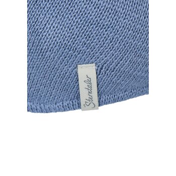 Sterntaler - Bommelmütze Flieger - Mittelblau, Gr. 45