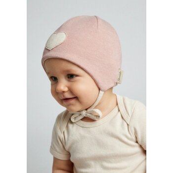 Sterntaler - Beanie Herz - Zartrosa, Gr. 39