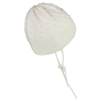 Sterntaler - Strickmütze Bubble - Ecru, Gr. 41
