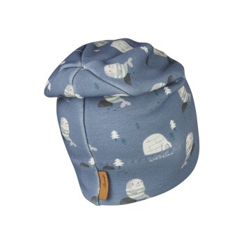 Sterntaler - Beanie Robben - Mittelblau, Gr. 51