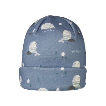 Sterntaler - Beanie Robben - Mittelblau, Gr. 51