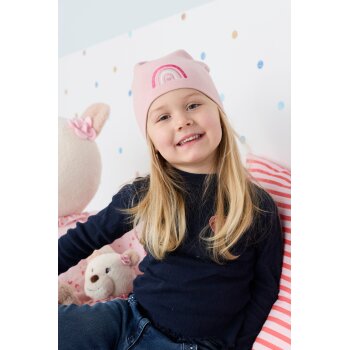 Sterntaler - Beanie Regenbogen - Zartrosa, Gr. 51