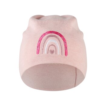 Sterntaler - Beanie Regenbogen - Zartrosa, Gr. 51