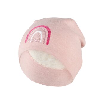 Sterntaler - Mütze Beanie Regenbogen Zartrosa Gr. 51