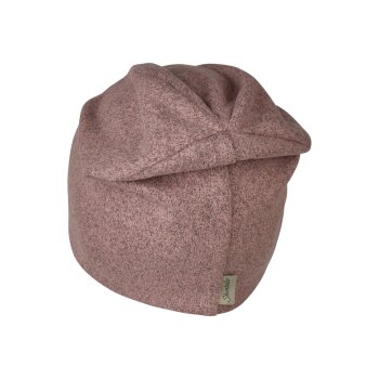 Sterntaler - Beanie Blumenherz - Rosa Melange, Gr. 45