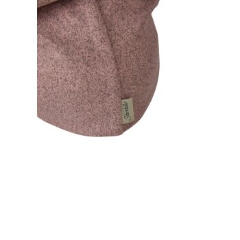 Sterntaler - Beanie Blumenherz - Rosa Melange, Gr. 49