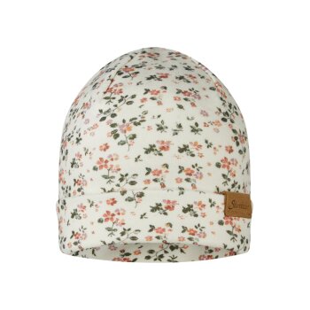 Sterntaler - Beanie Streublumen - Ecru, Gr. 47