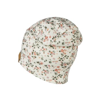 Sterntaler - Beanie Streublumen - Ecru, Gr. 47