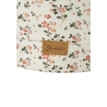 Sterntaler - Beanie Streublumen - Ecru, Gr. 47