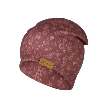 Sterntaler - Beanie floral - Quarzrosa, Gr. 55