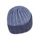 Sterntaler - Strickmütze Rippenstrick - Mittelblau, Gr. 51