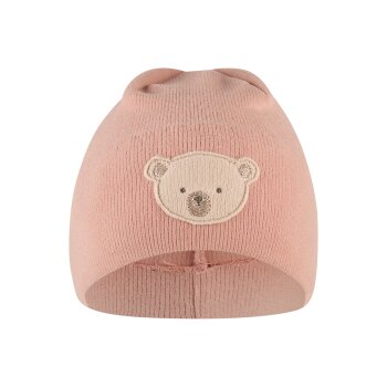 Sterntaler - Beanie Bärchen - Perlrosa, Gr. 43