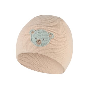 Sterntaler - Beanie Bärchen - Beige, Gr. 33