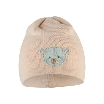 Sterntaler - Beanie Bärchen - Beige, Gr. 39