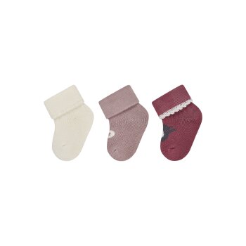 Sterntaler - Erstlingssocken 3er-Pack Maus - Ecru, Newborn