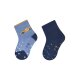 Sterntaler - ABS-Krabbelsocken 2er-Pack Auto - Mittelblau, Gr. 19/20