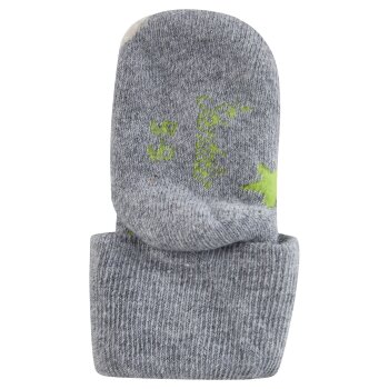 Sterntaler - Baby Rasselsocken Mond - Grau Melange, Gr....