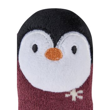 Sterntaler - Baby Rasselsocken Pinguin - Quarzrosa, Gr. 15/16