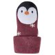 Sterntaler - Baby Rasselsocken Pinguin - Quarzrosa, Gr. 15/16