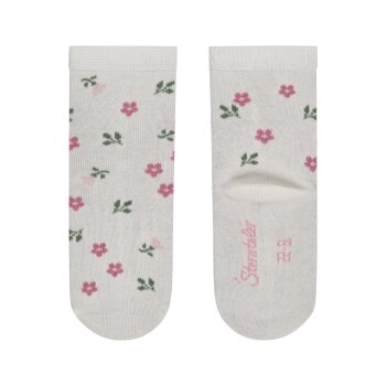 Sterntaler - Socken 3er-Pack Blumen - Ecru, Gr. 17/18