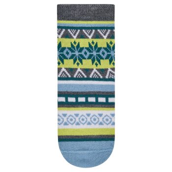 Sterntaler - Socken Wolle Norweger - Blau, Gr. 15/16