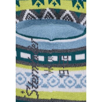 Sterntaler - Socken Wolle Norweger - Blau, Gr. 15/16