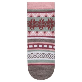 Sterntaler - Socken Wolle Norweger - Braun Melange, Gr....