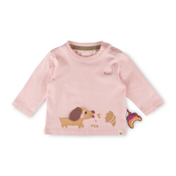 Sigikid - Langarmshirt, Baby, rosa, Gr. 74