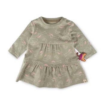 Sigikid - Kleid, Baby, grün, Gr. 74