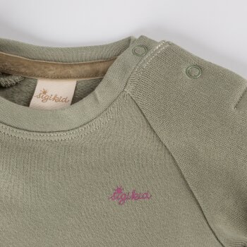 Sigikid - Sweatshirt, Baby, grün, Gr. 74