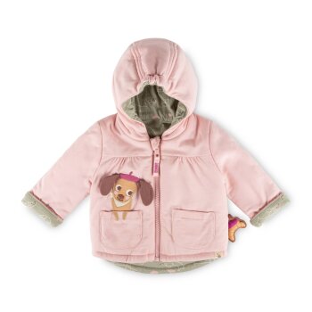 Sigikid - Wendejacke wattiert, Baby, rosa, Gr. 98