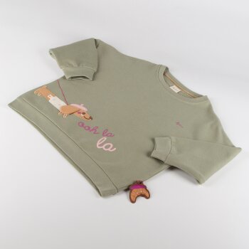 Sigikid - Sweatshirt, Mini, grün, Gr. 110/116