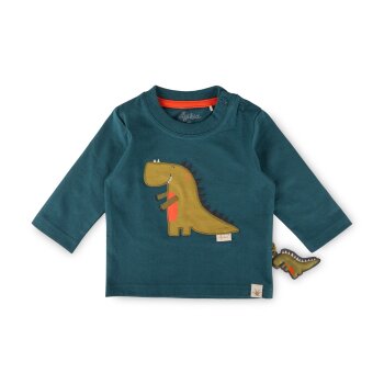 Sigikid - Langarmshirt, Baby, blau, Gr. 68