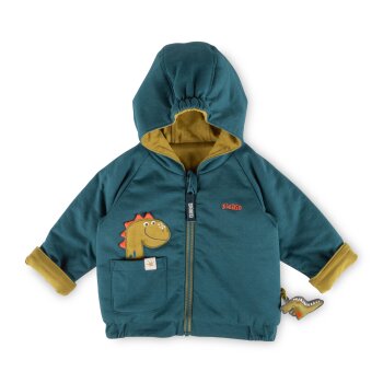 Sigikid - Wendejacke wattiert, Baby, blau, Gr. 68