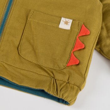 Sigikid - Wendejacke wattiert, Baby, blau, Gr. 68