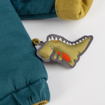 Sigikid - Wendejacke wattiert, Baby, blau, Gr. 68