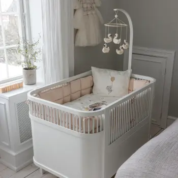 Sebra - Bett, Baby & Juniorbett-Set inkl. Matratze, classic white