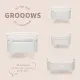 Sebra - Bett, Baby & Juniorbett-Set inkl. Matratze, classic white