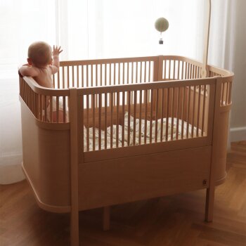 Sebra - Bett, Baby & Juniorbett, Wooden Edition