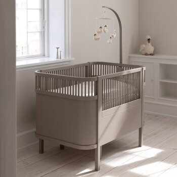 Sebra - Bett, Baby & Juniorbett, jetty beige