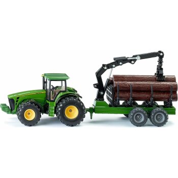 SIKU - Traktor mit Forstanhänger (1:50)