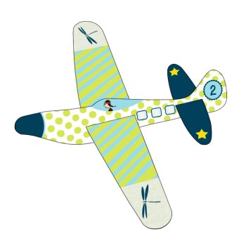 Die Spiegelburg - Bunte Geschenke - Flotte Flieger, sort....