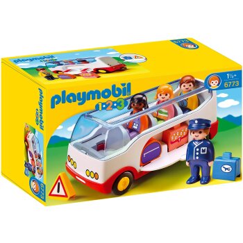 PLAYMOBIL - 1-2-3 - 6773 Reisebus